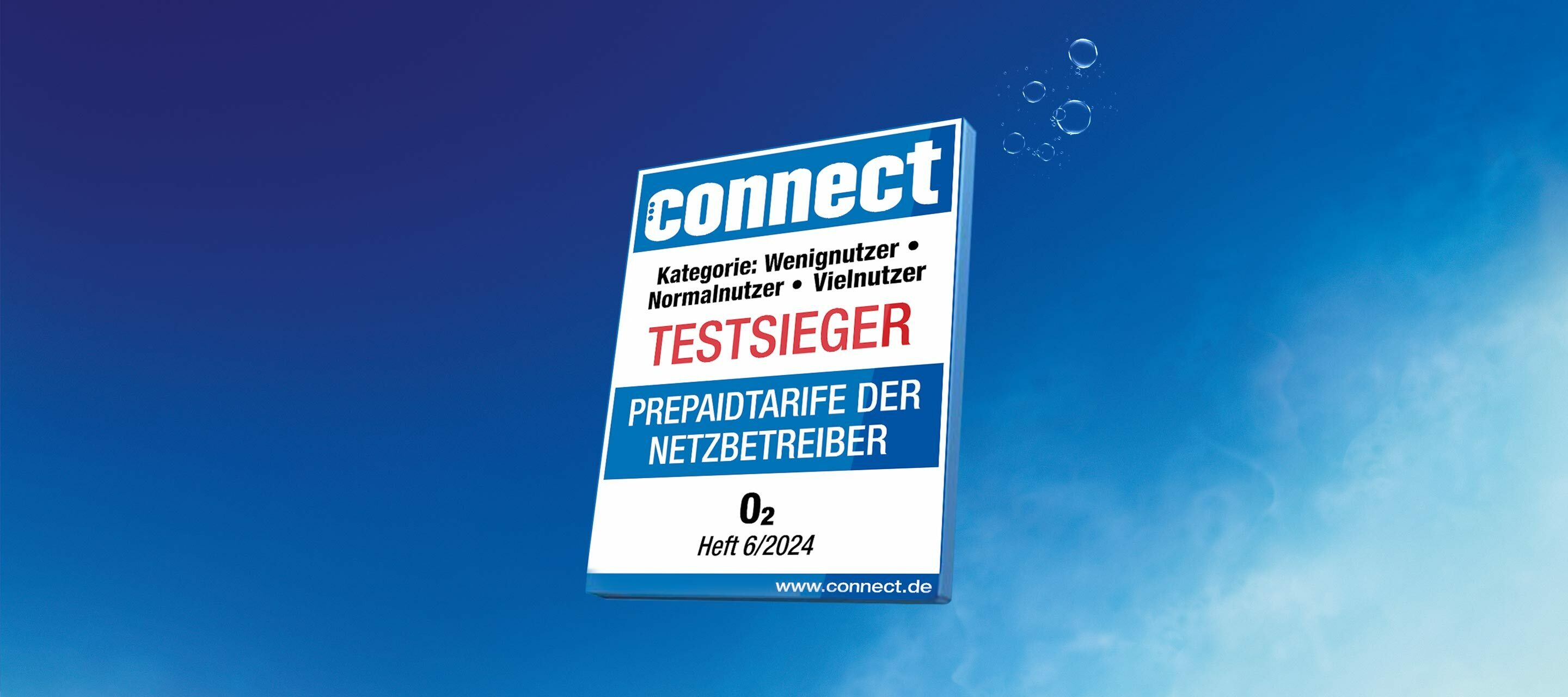 Dreifacher Testsieger im Komplettcheck für Prepaid-Tarife der Netzbetreiber