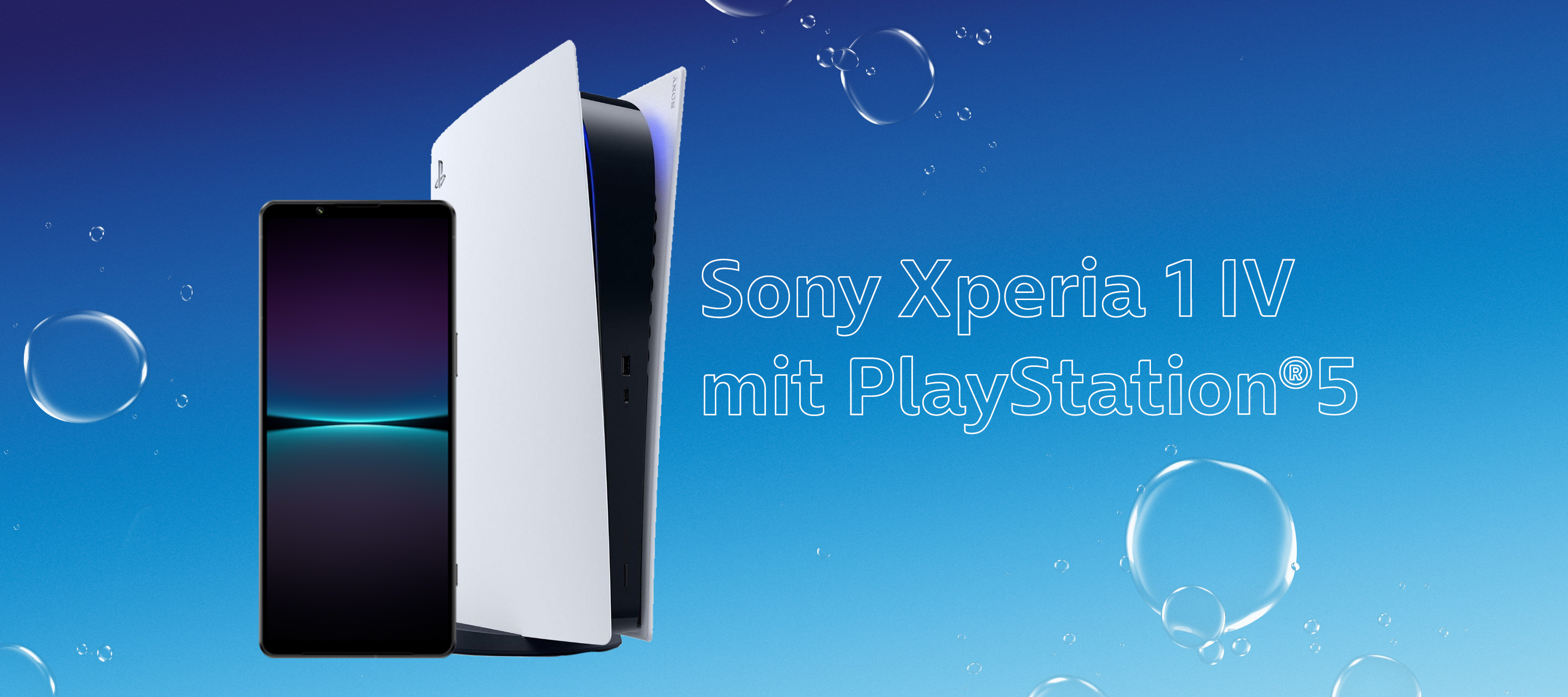 Neu bei O₂ - Das Sony Xperia 1 IV mit PlayStation 5