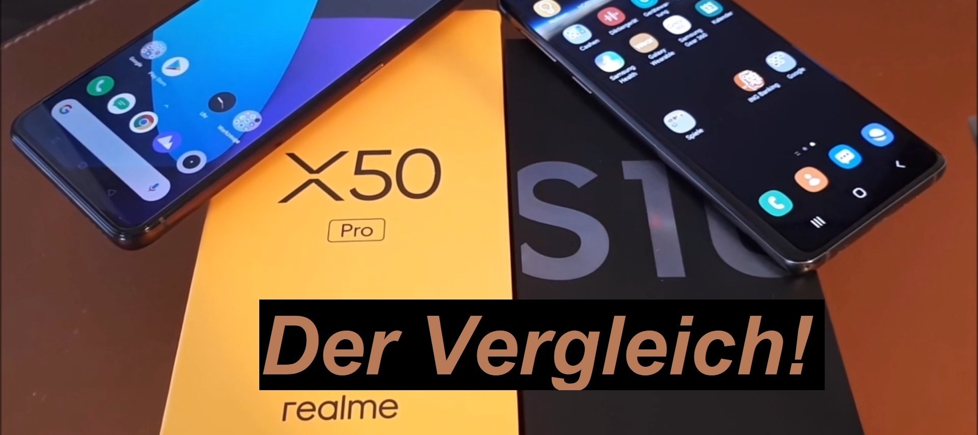 Realme X50 Pro gegen (vs.) Samsung Galaxy S10