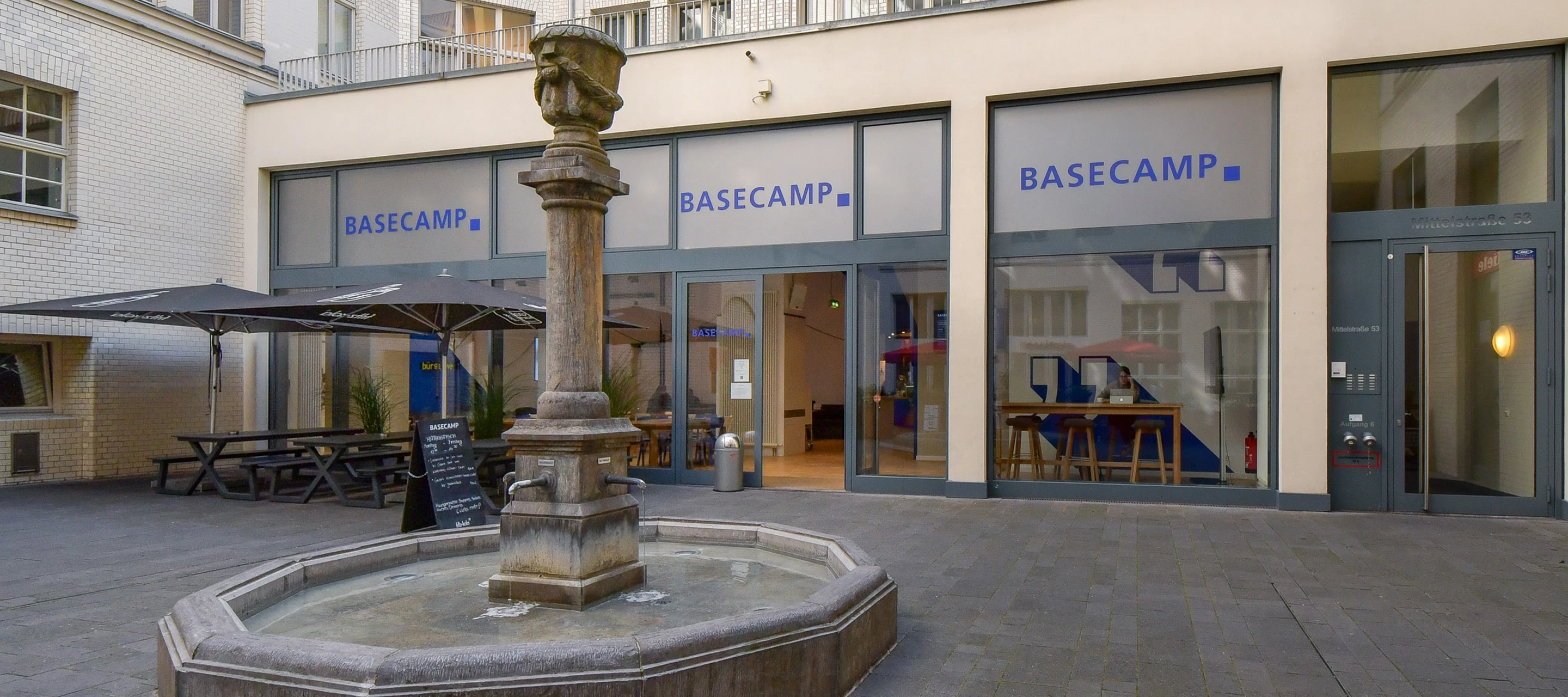 Unser BASECAMP - Digitaler Hotspot in Berlin