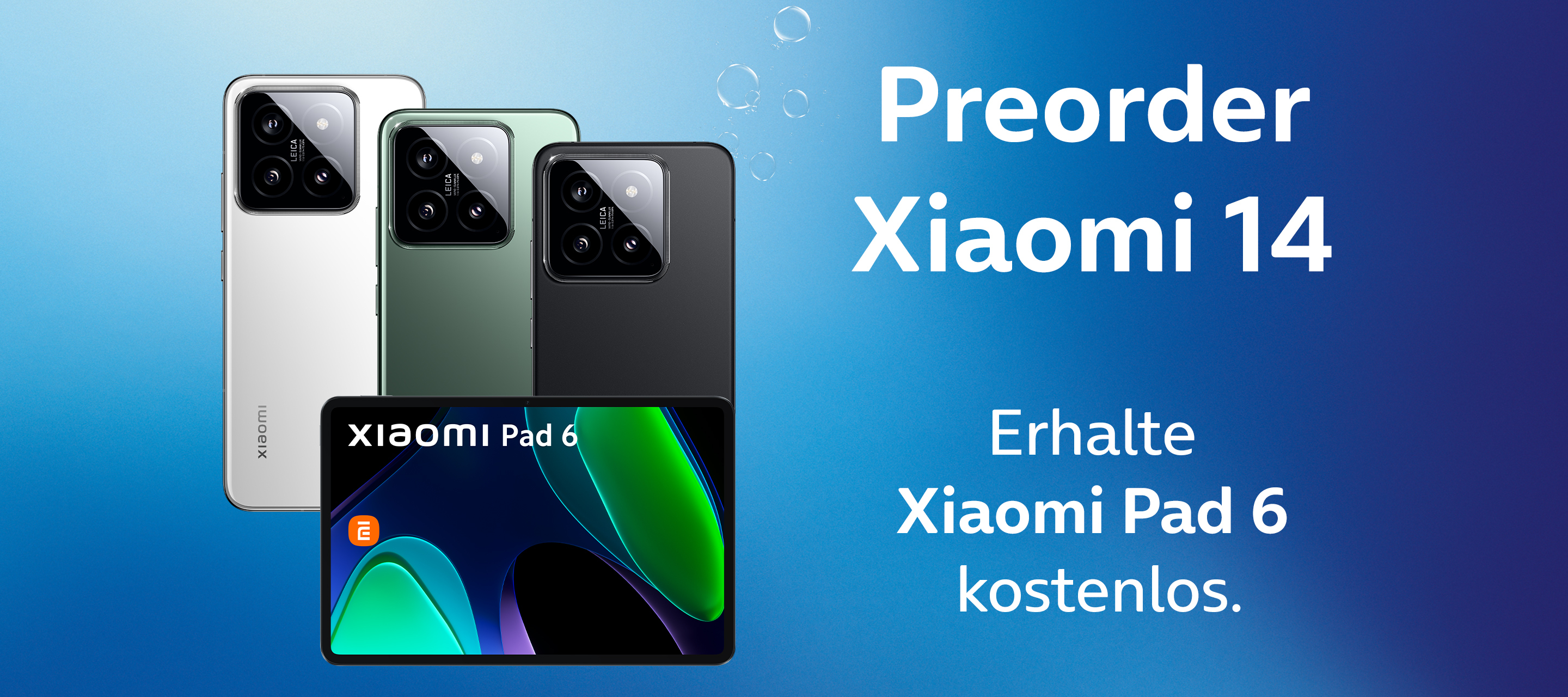 Zum Zugreifen - Die neuen Xiaomi 14 Modelle inklusive Vorbestellerbonus