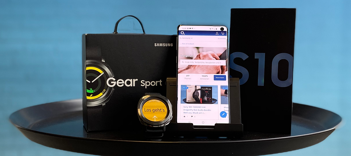 Als Produkttester/in mit dem Samsung Galaxy S10 & Gear Sport dein Stresslevel reduzieren!