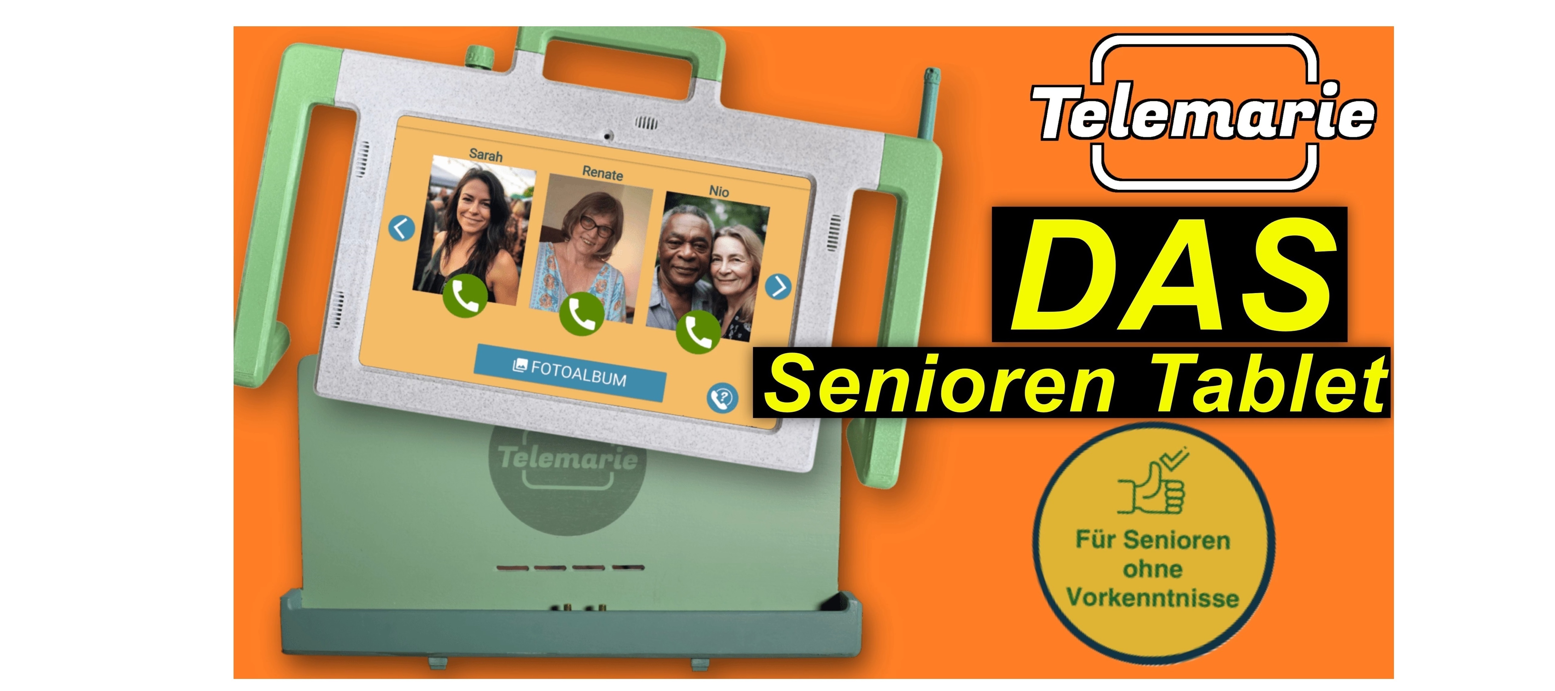 Telemarie - das Senioren Tablet im Test | SeppelPower