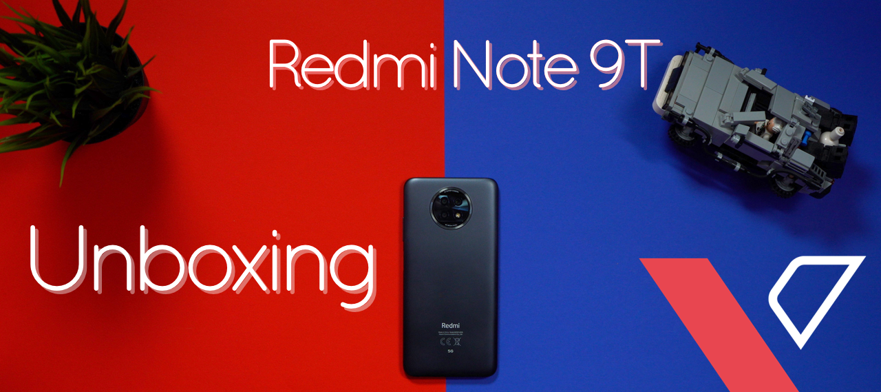 Xiaomi redmi Note 9T -  5G für unter 200 € -  Unboxing und Ersteindruck
