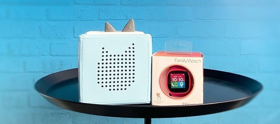 GPS-Smartwatch für Kinder TCL Movetime FamilyWatch MT30 & Toniebox als Family-Bundle zum Testen