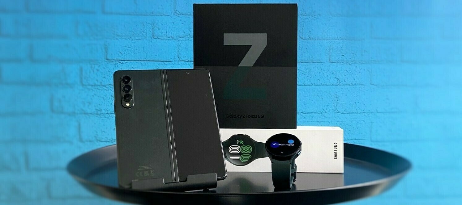 Samsung Galaxy Z Fold3 + Galaxy Watch4 - ein großartiges Test-Bundle für dich!