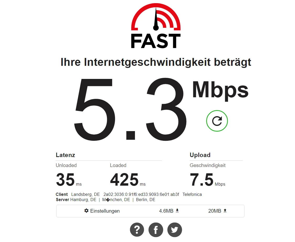 LTE verbindung extrem Langsam trotz 4G Abdeckung O₂ Community
