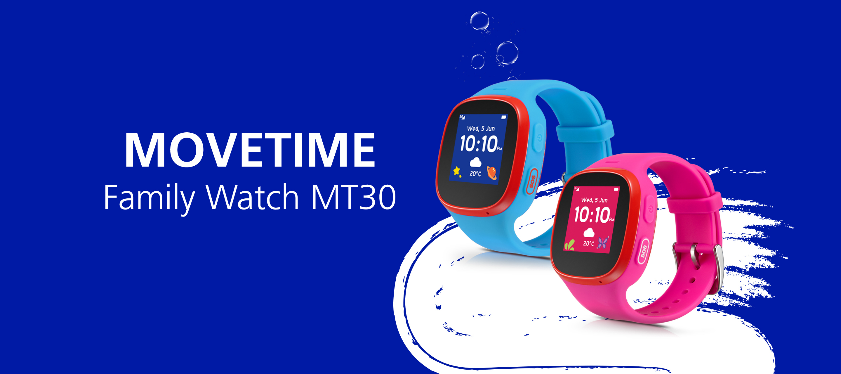 MOVETIME Family Watch MT30 - Die Smartwatch für Kinder bei O₂