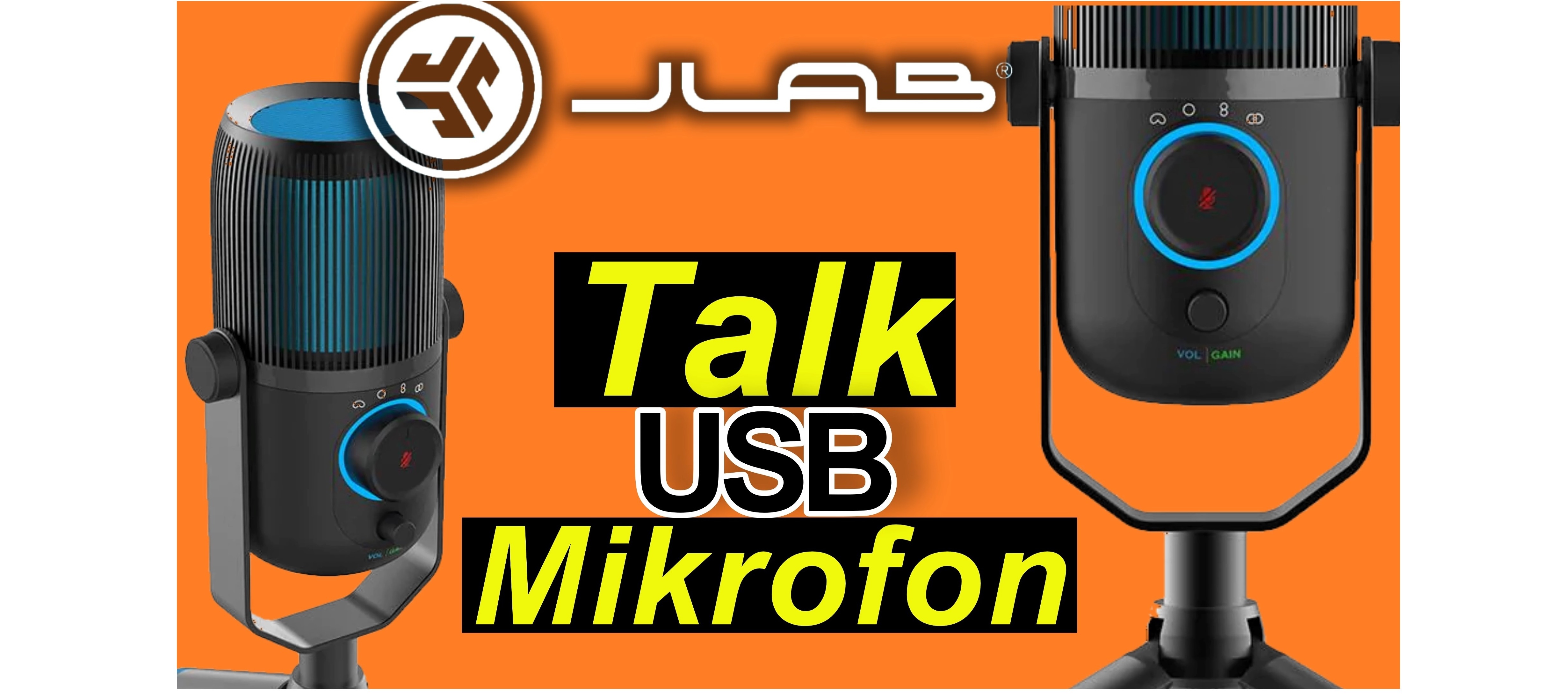 JLab Talk USB Mikrofon. Plug und Play