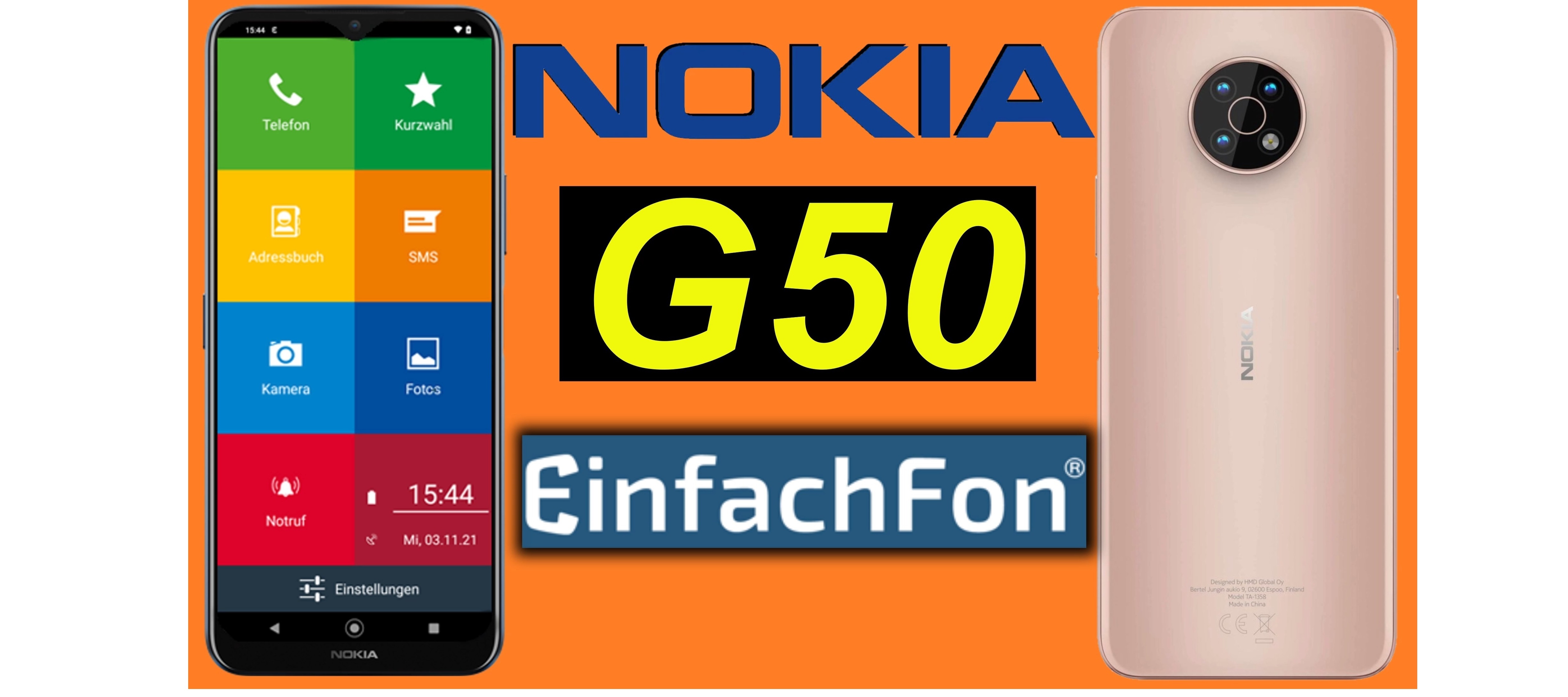 Nokia G50 - kann sich sehen lassen