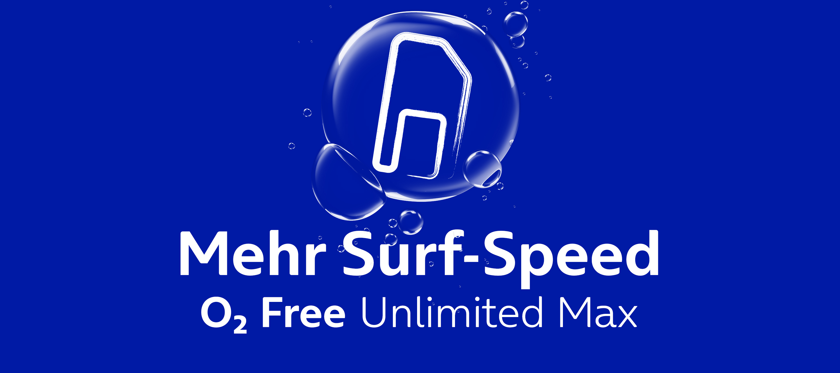 Tarif-Upgrade: Mit dem O₂ Free Unlimited Max und O₂ my Data noch schneller surfen