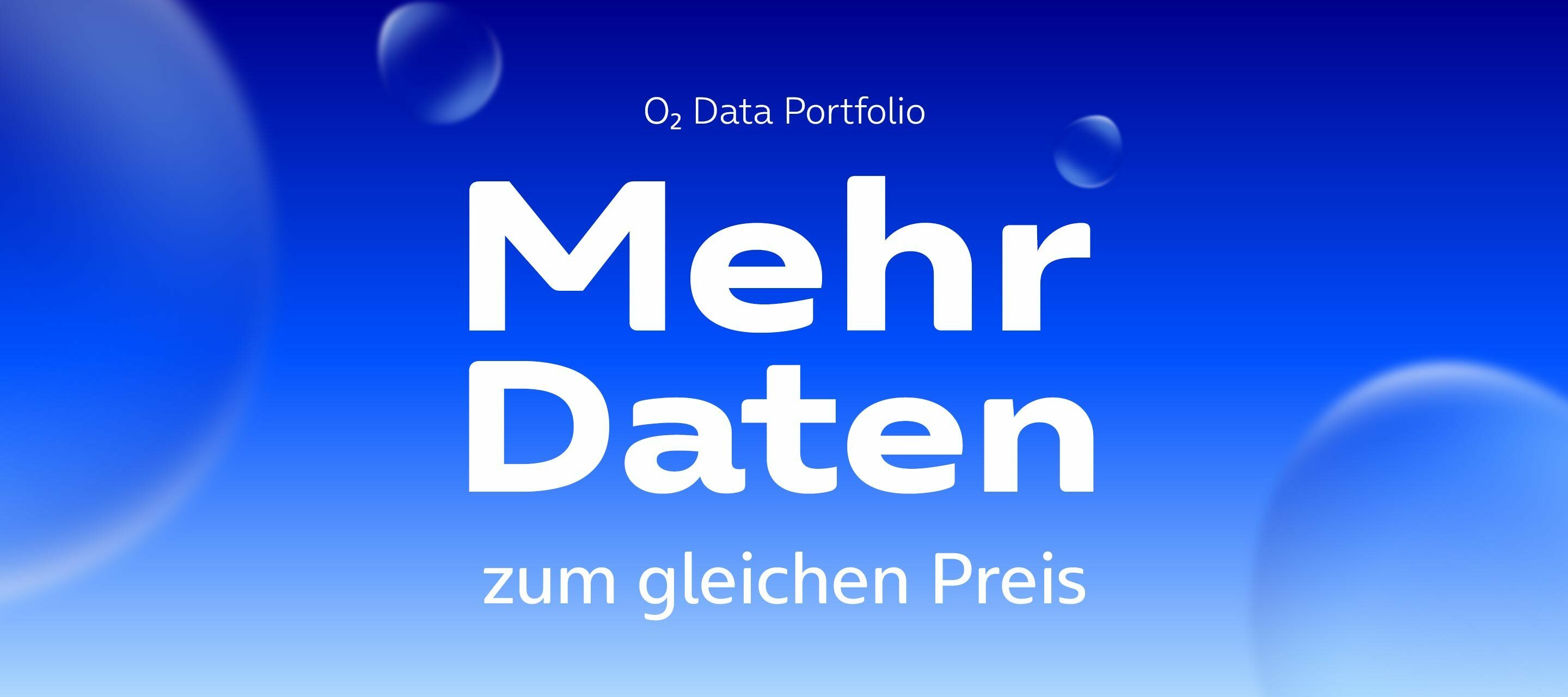 Unser neues O₂ Data Portfolio