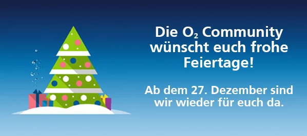 Fröhliche Weihnachtsgrüße!