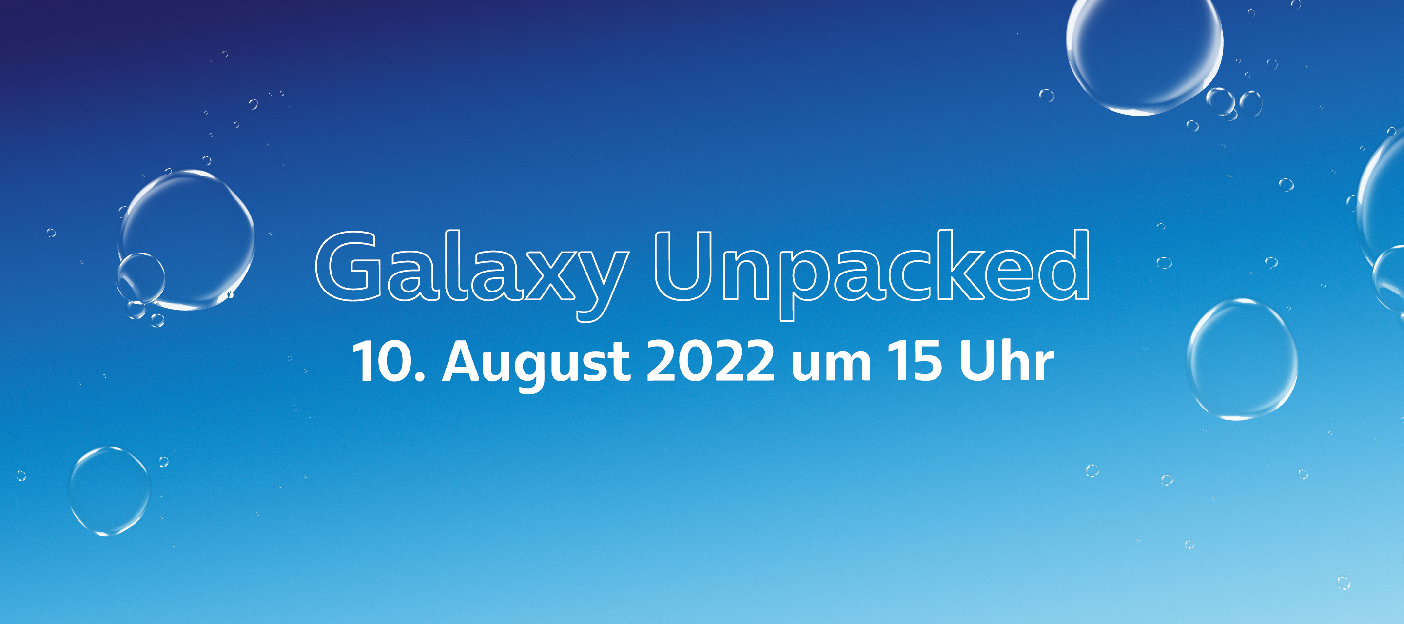 Samsung Galaxy Unpacked Live - mit unserem Community-Liveticker (Beendet)
