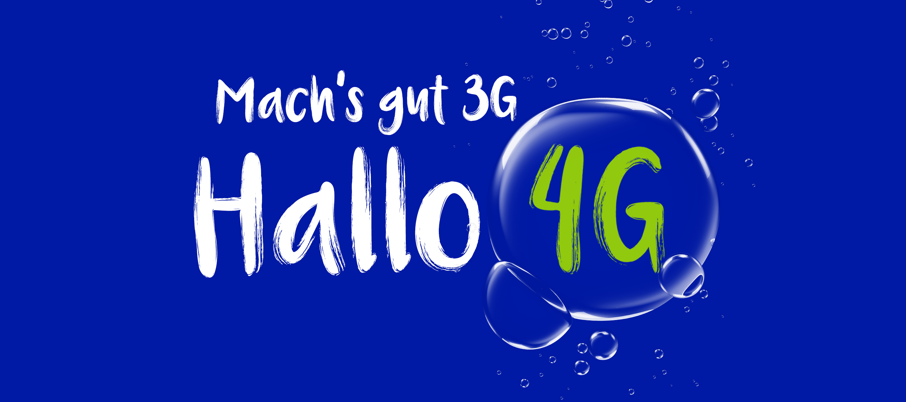 Aus 3G wird 4G: Unsere Wechselangebote bei O₂