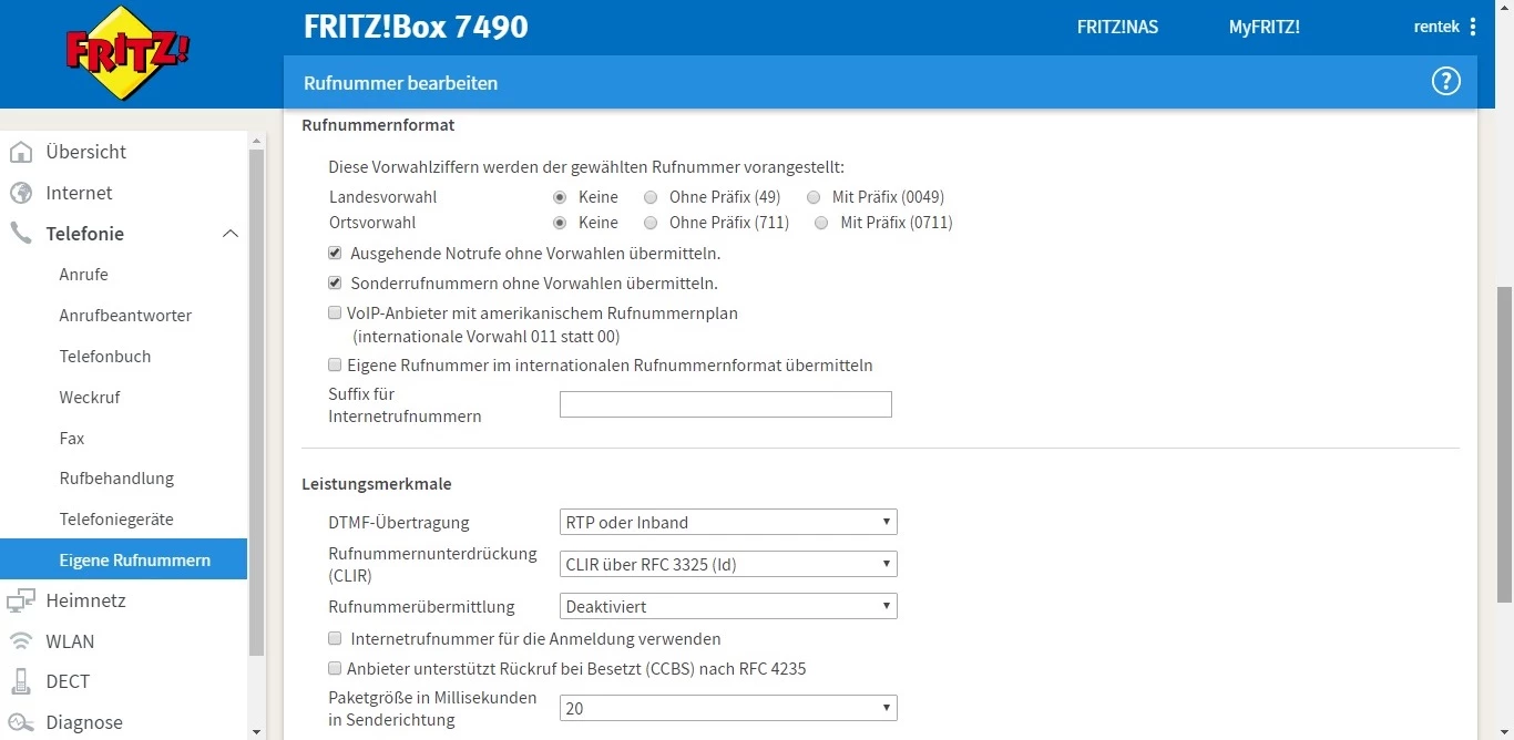 Fritz Box 7490 Telefonie Keine Rufnummern Aktiv hilfe.o2online.de