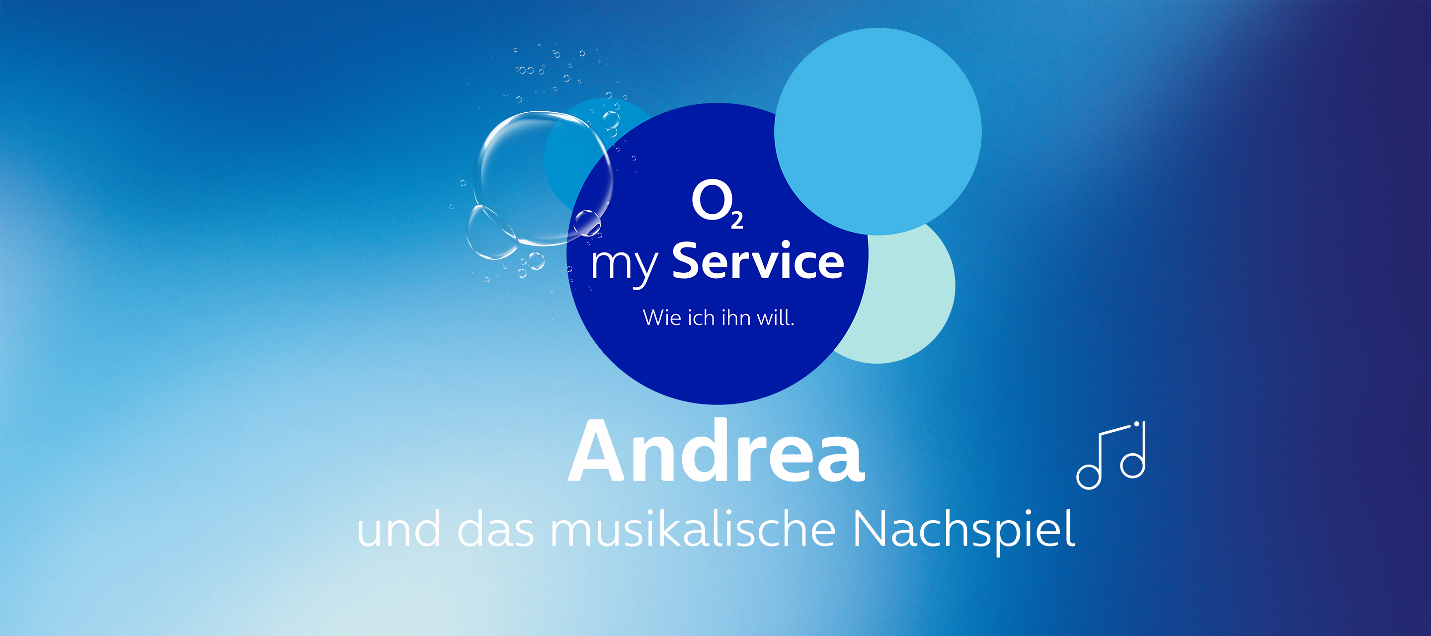 Die Gesichter hinter O₂ my Service – Andrea und das musikalische Nachspiel