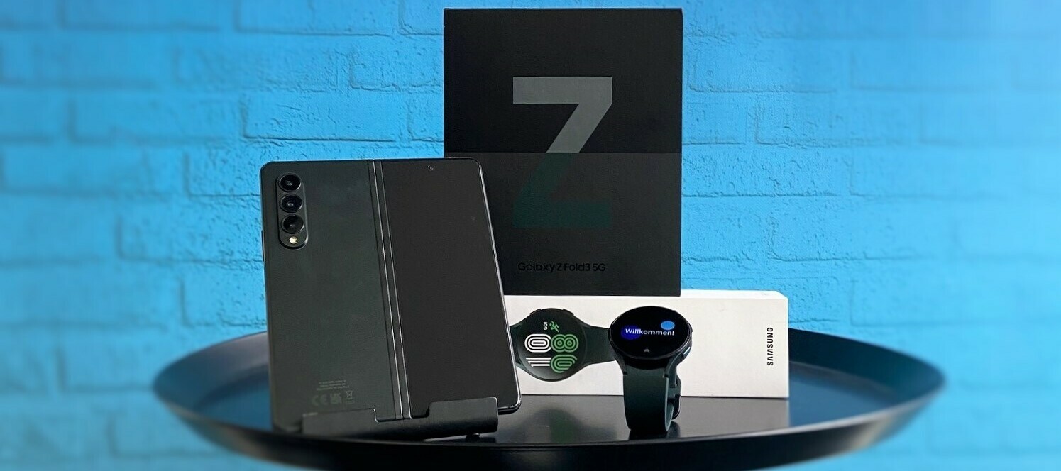 Werde jetzt Tester:in des ultimativen Bundles: Samsung Galaxy Z Fold3 + Galaxy Watch4