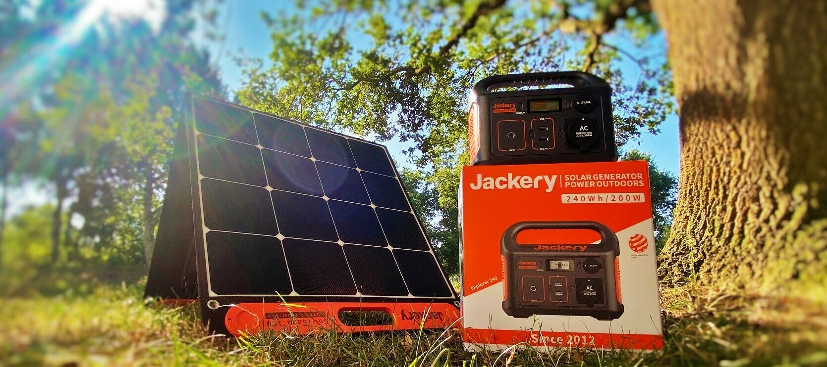 Entdecke das Jackery SolarSage 100 und die Explorer 240 PowerStation