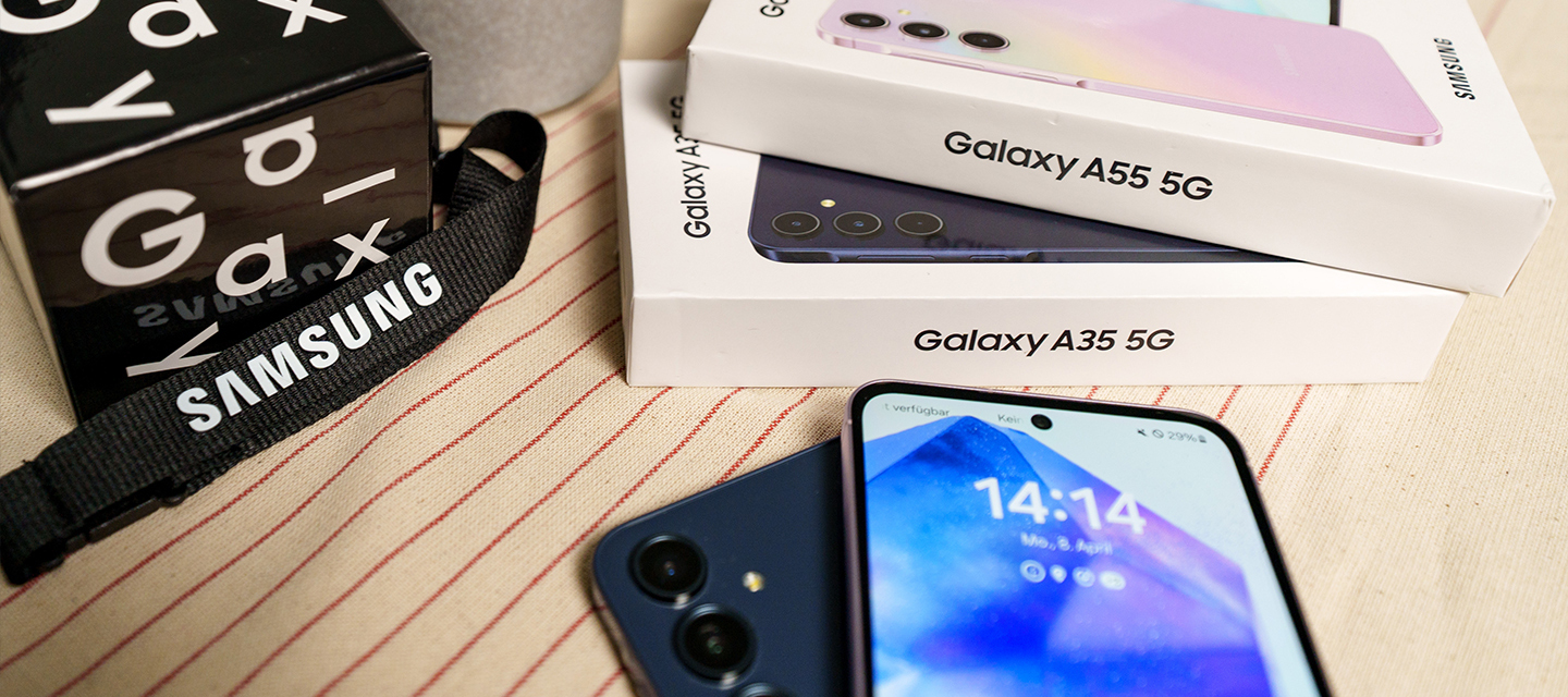 Samsung Galaxy A35 & A55 - Welches willst du testen?