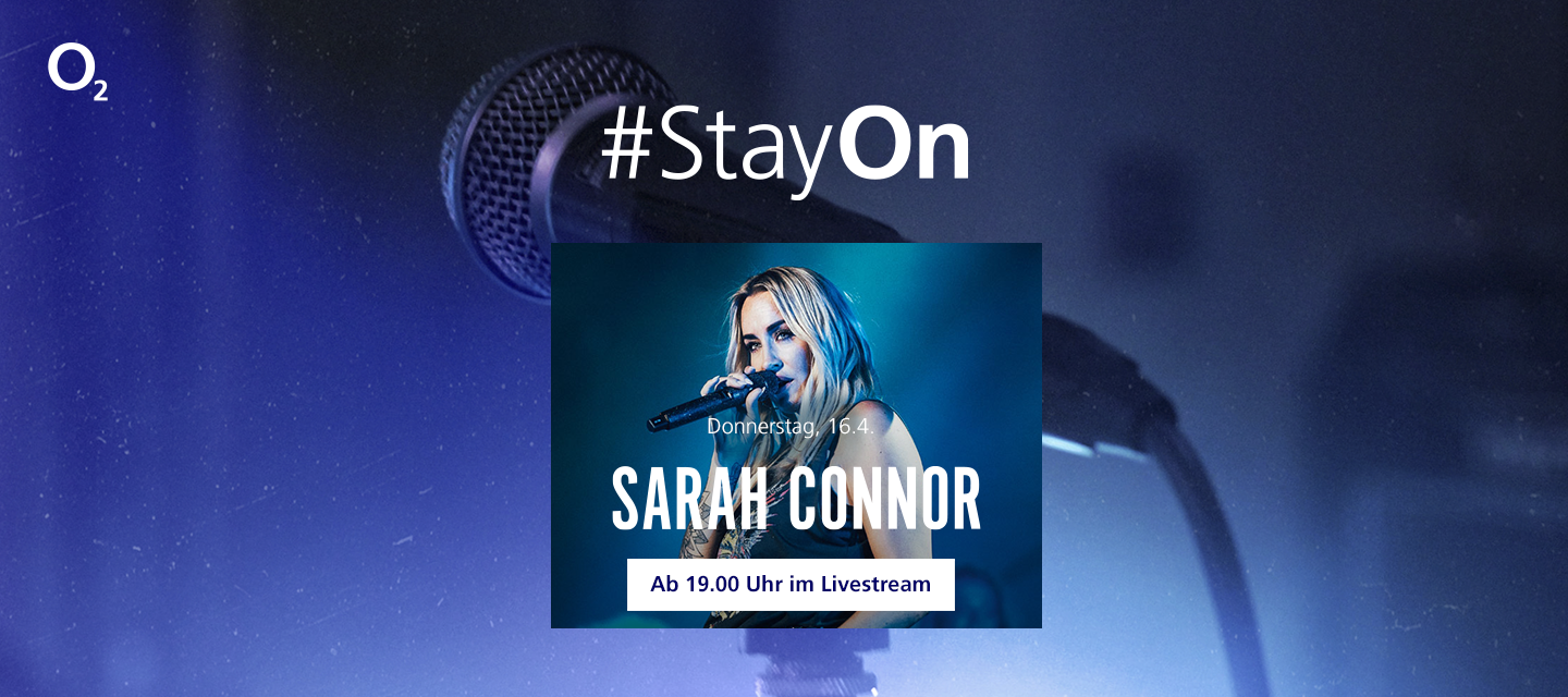 #StayOn: Sarah Connor heizt euch am 16. April ein