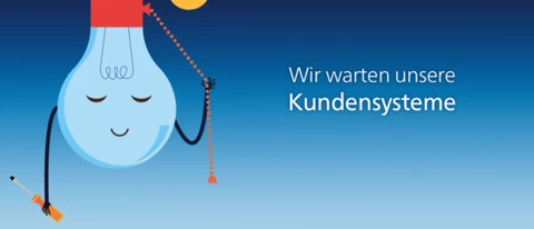 Wartungsarbeiten bis 19. Mai 2019