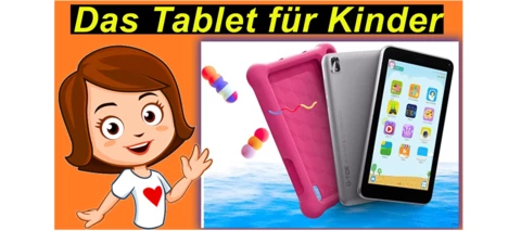 Das Tablet für Sohn und Tochter. G-Tide Klap S1 Kindertablet.