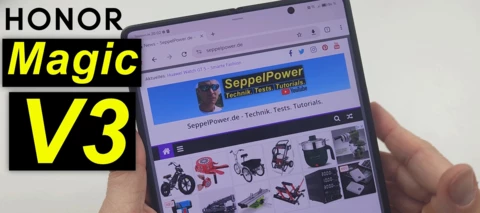 Honor Magic V3 - Ersteindruck mit WOW-Wort | SeppelPower
