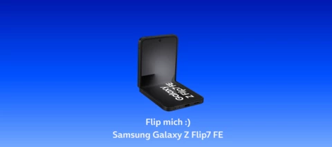 Flip, die 2.: Teste das Samsung Galaxy Z Flip7 FE