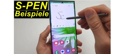 Samsung Galaxy S24 Ultra S-PEN Beispiele gezeigt | SeppelPower