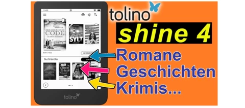 Tolino Shine 4 - eBooks, Romane und Krimis
