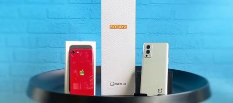 One Plus Nord 2 PacMan Edition vs. Apple iPhone SE 2022 - ein Duell der Testgeräte!