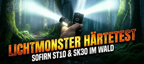 SeppelPower im Wald: Mein neues Licht-Setup! 🌲 Sofirn ST10 & SK30