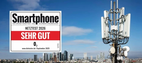 O₂ Netz erhält die Note "Sehr gut" - Smartphone Magazin Netztest