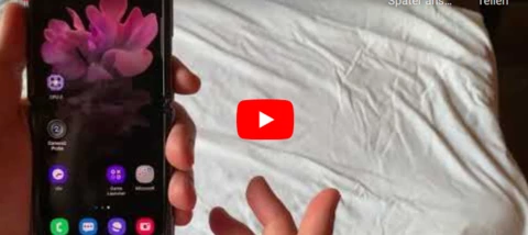 Samsung Galaxy Z Flip Test oder willkommen zum "Old School" Feeling