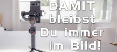 Smartphone Gimbal mit KI 🤯 So bleibst Du immer im Bild - Hohem iSteady M6 Kit