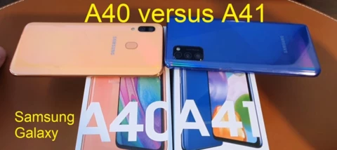 Samsung Galaxy A40 versus A41 - lohnt sich ein Upgrade?