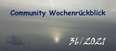 Community Wochenrückblick #36 2021