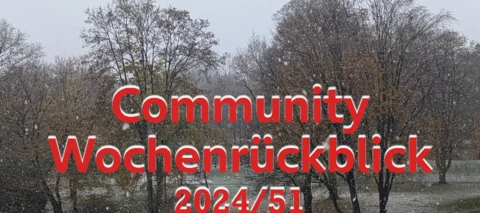 Community Wochenrückblick 2024 #51 -  Akuter Kalendertürchenmangel