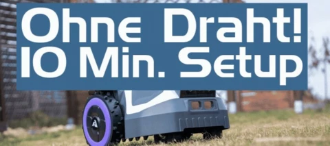 Rasen mähen lassen – ohne Kabel-Chaos: Der günstige ANTHBOT M5 im Check