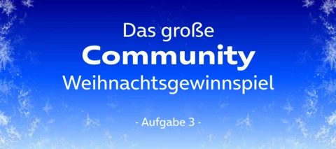 ​​Das O₂ Community Weihnachtsgewinnspiel 2024 - Teil 3
