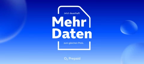 O₂ Prepaid Angebote 2025 – Mehr Datenvolumen zum selben Preis