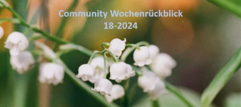Community Wochenrückblick 2024 #18 - Zeit für Feiertage