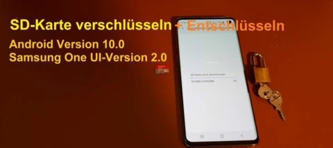SD-Karte verschlüsseln und entschlüsseln unter Android 10