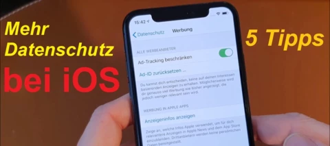 5 Tipps für mehr Datenschutz bei iOS