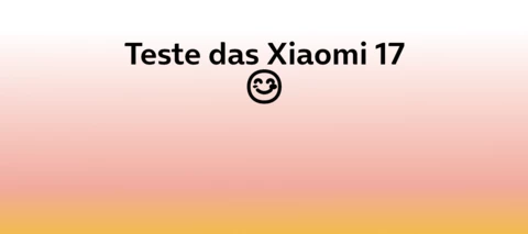 Teste das Xiaomi 17 :)