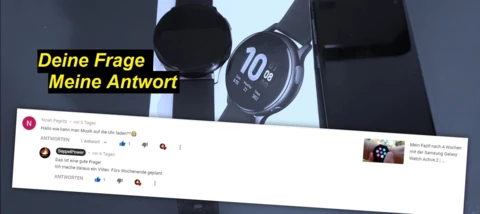 Userfrage: Musik auf die Samsung Galaxy Active2 laden