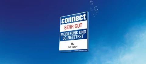 Das 5G Netz von O₂ überzeugt im connect Netztest 2023