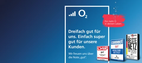 Dreimal "gut" in den Netztests!