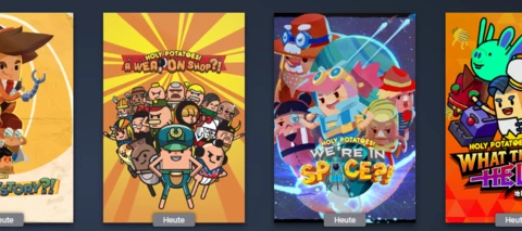 Eine gute aber auch merkwürdige Spiele-Reihe: Holy Potatoes!